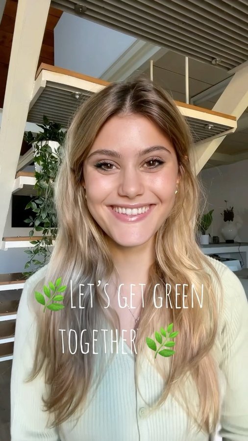 Instagram post by @jennydenucci for Safilo Group. Caption reads: Let’s get green together with @mmissoni....