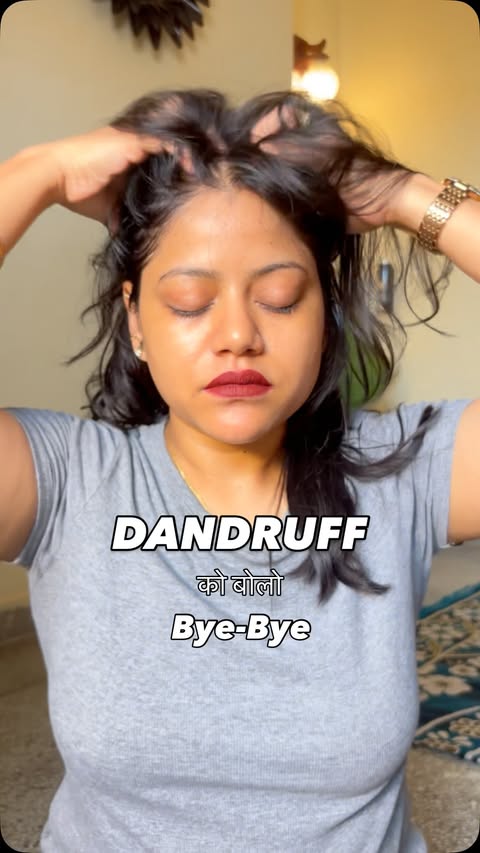 Instagram post by @its_dv_mehta for Conscious Chemist. Caption reads: [...] dandruff shampoo & conditioner, conscious....