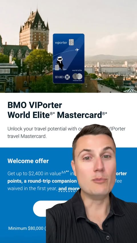 Instagram post by @thecanadianjetsetter for BMO. Caption reads: [...] This one just gives it to you. The....