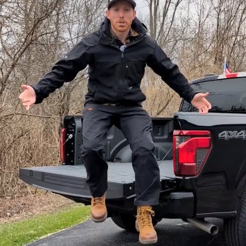 Instagram post by @revivehometips for Filterbuy. Caption reads: Biggest Ever! Giving away new F150! comment, Ford,....