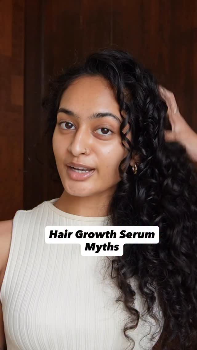 Instagram post by @vibhasree_ for WishCare. Caption reads: If you think your hairfall will increase the....