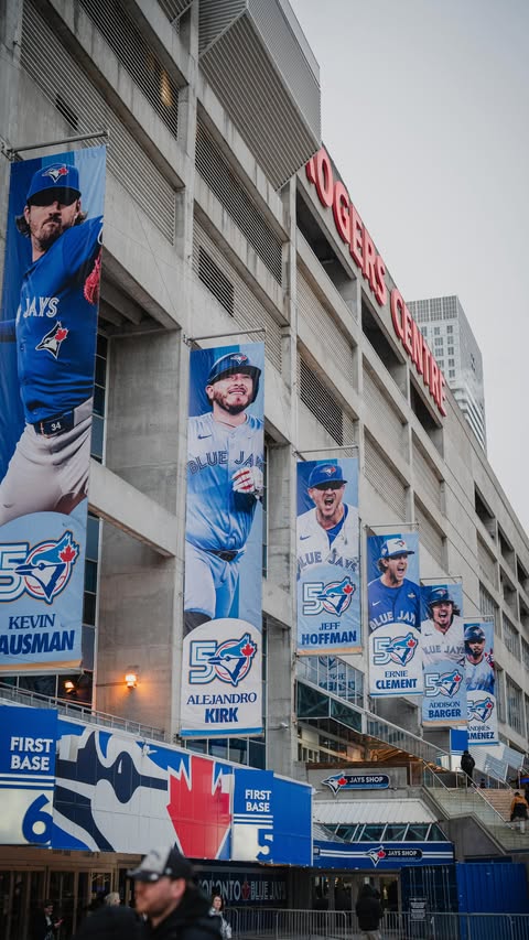 Instagram post by @robertgreeleyy for TickPick. Caption reads: [...] out and snag cheap Blue Jays tickets on....