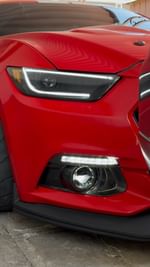 Instagram post by @juniorr_5.0 for OPT7 Lighting. Caption reads: Big thank you to @opt7lighting for being my newest....