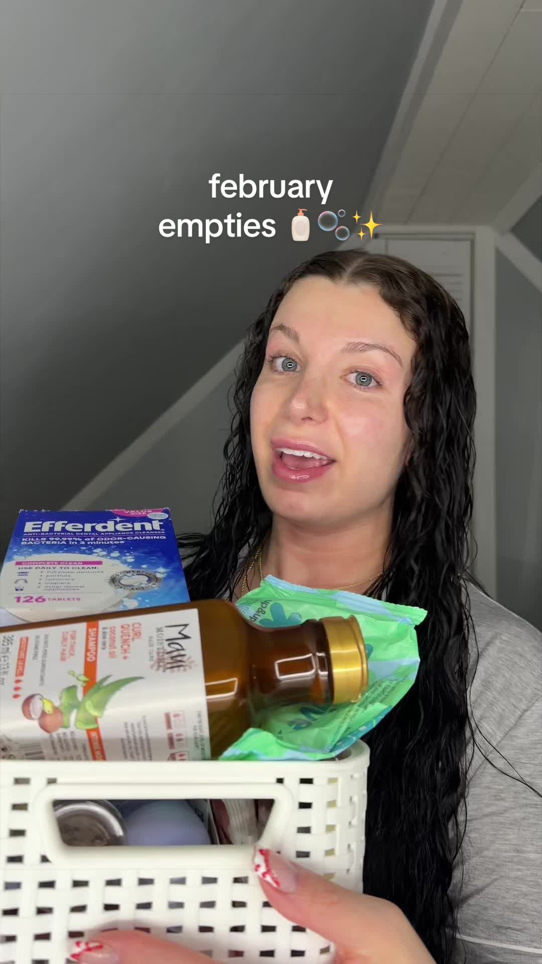TikTok post by @stargirlll333_ for Experiment Beauty. Caption reads: [...] #emptiesproducts @Prequelskin @Experiment....