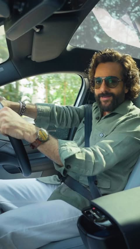 Instagram post by @fardeenfkhan for Volvo Cars. Caption reads: #VolvoEX30 A smarter way to move. A smarter way to....