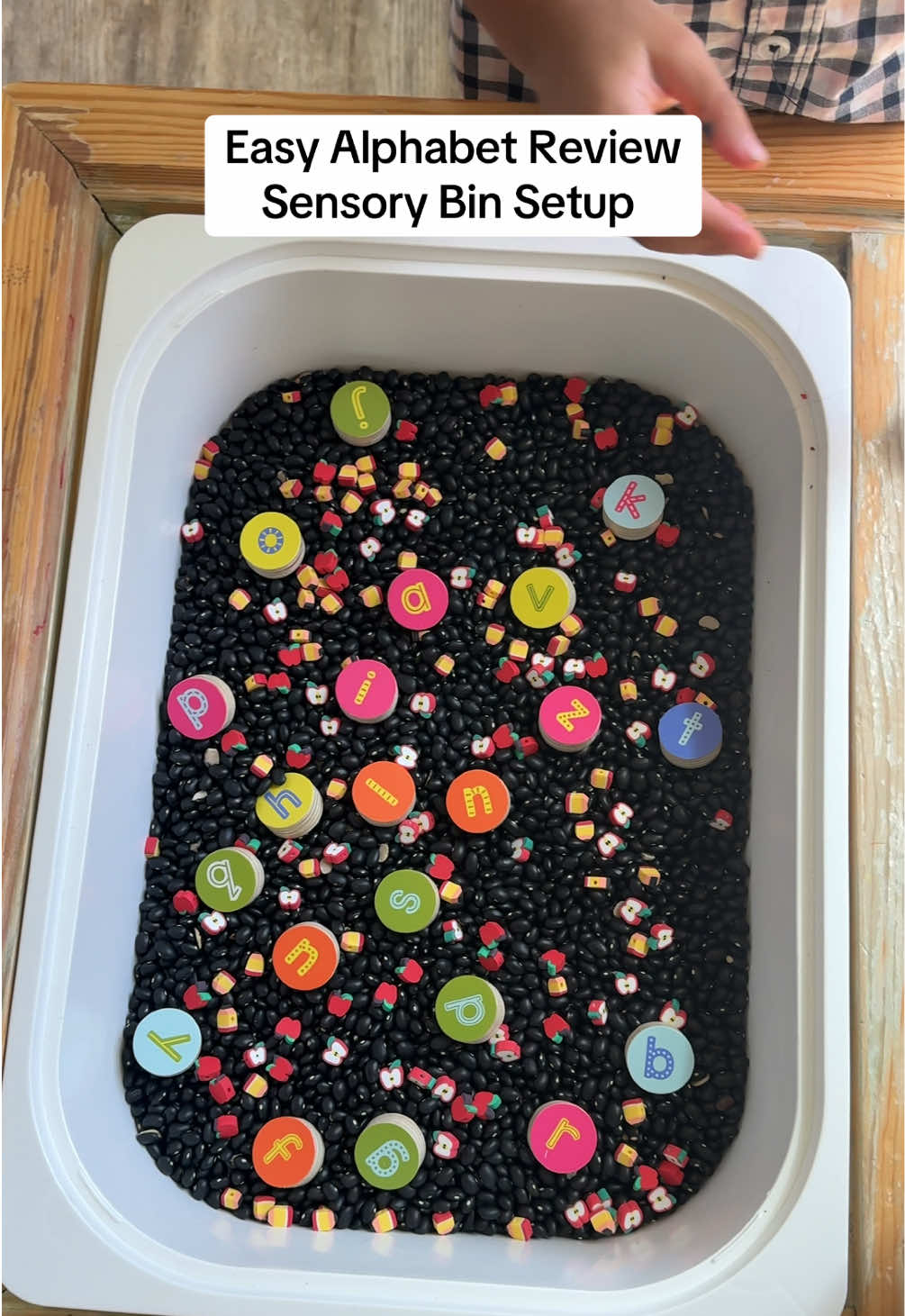 TikTok post by @daniaestefanyyy for Educational Insights. Caption reads: [...] we love this wooden one from @E@Educational....