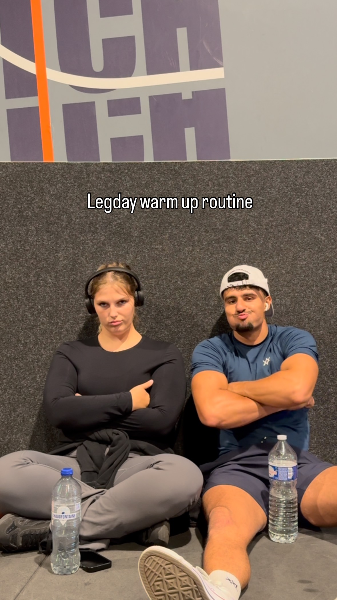 Instagram post by @addo_jr for XXL Nutrition. Caption reads: Gotta warm up bro

~

@xxlnutrition....