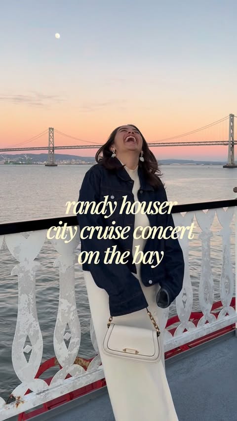 Instagram post by @kaitlynedejer for City Cruises. Caption reads: [...] concert on the bay? 🤠🚢 i’m there!....