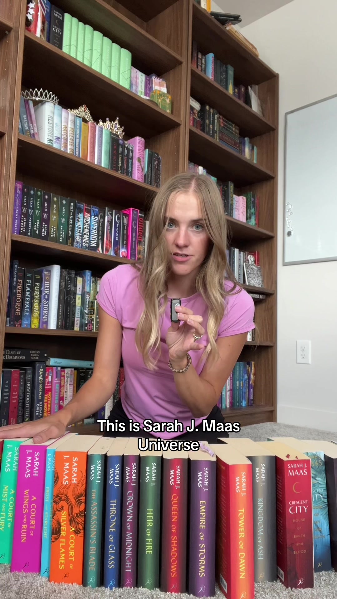 TikTok post by @abi.reads2 for ThriftBooks. Caption reads: [...] ACOTAR books just got better with....