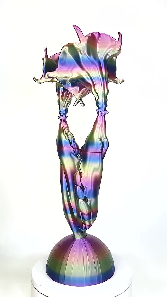 Instagram post by @gleeleelawlee for Amolen. Caption reads: Honored to be partnering with @amolen3d, whose....