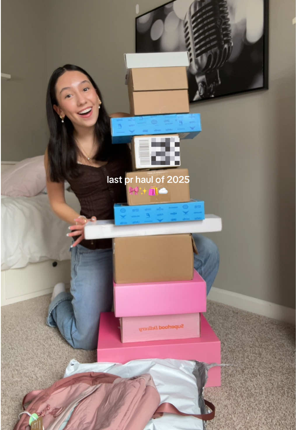 TikTok post by @marissatapiz for Moroccanoil. Caption reads: So grateful for everything🥹🤭💓 can’t wait to see....