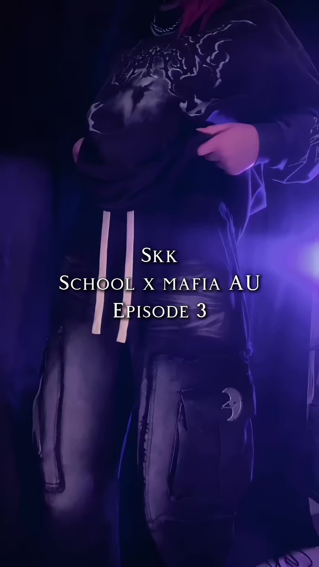 TikTok post by @_nanawe_ for Nevstudio. Caption reads: Chuuya's clothes are from @Nevstudio Official ✨....