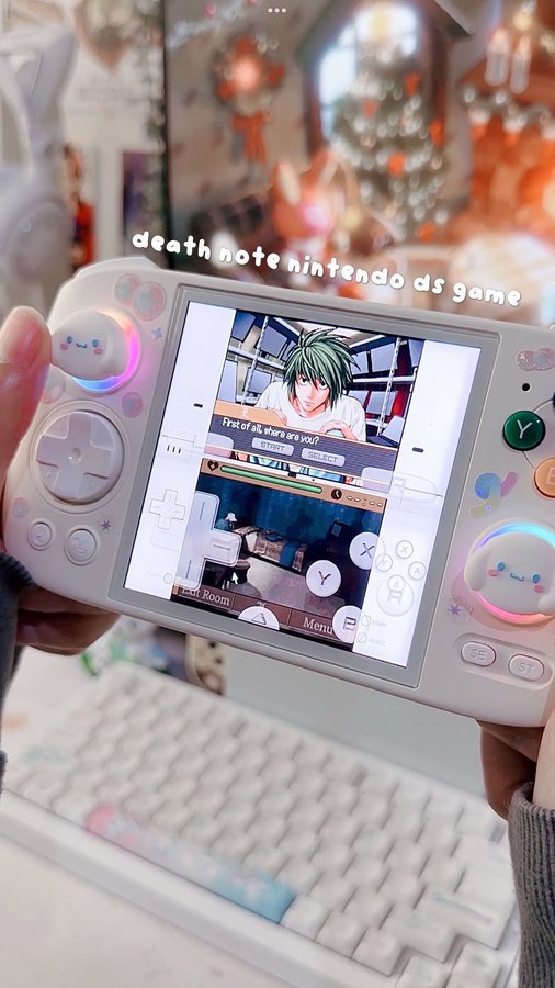 Instagram post by @orehnji for LITNXT. Caption reads: [...] up this neat gaming handheld from....