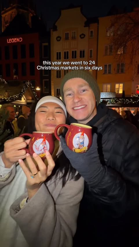 Instagram post by @claireandpeter for Airalo. Caption reads: [...] C&P for 20% off your first eSIM in the....