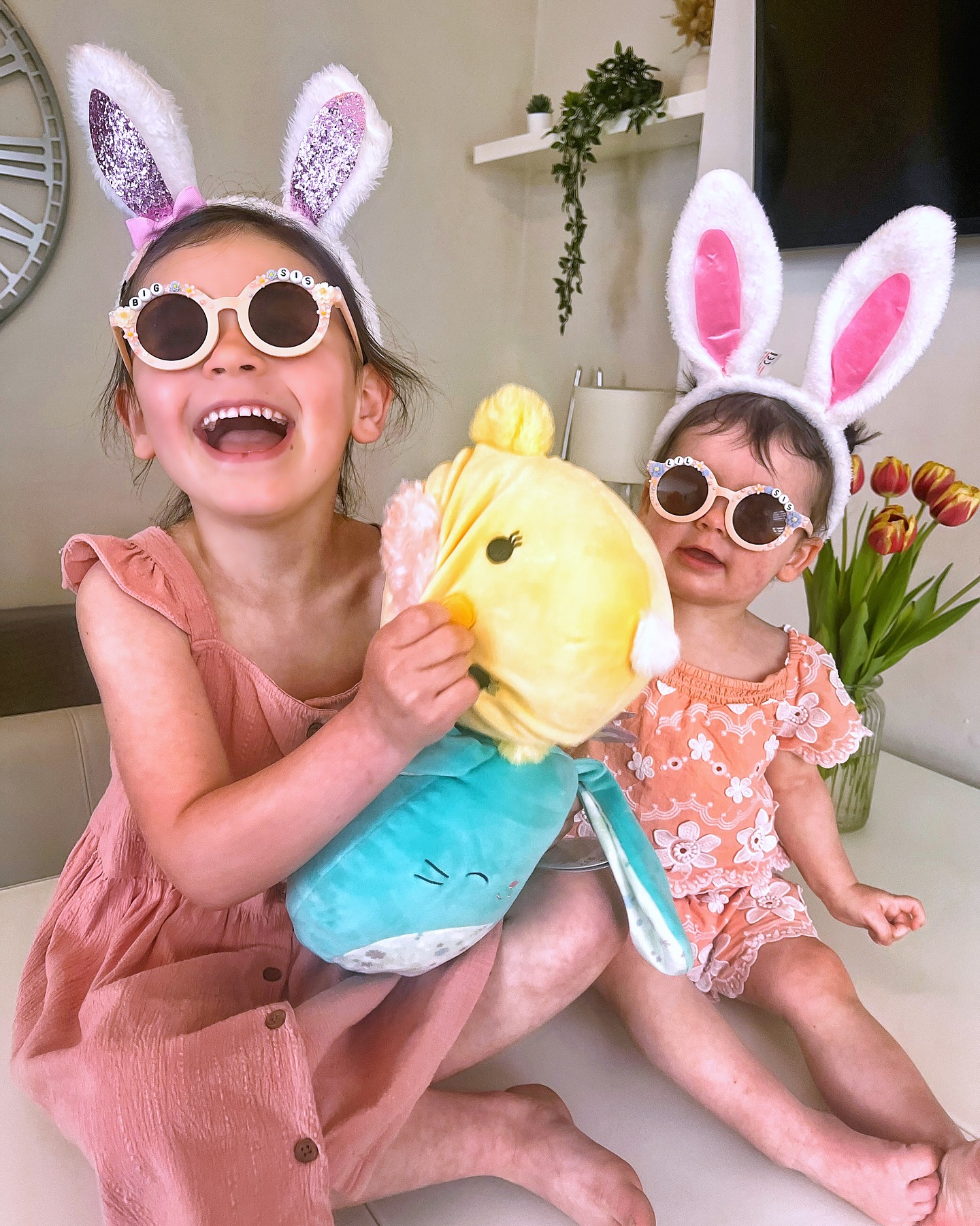 Instagram post by @thesweeneygirls for Wire PR. Caption reads: Kicking of the Easter Holidays with the new Easter....