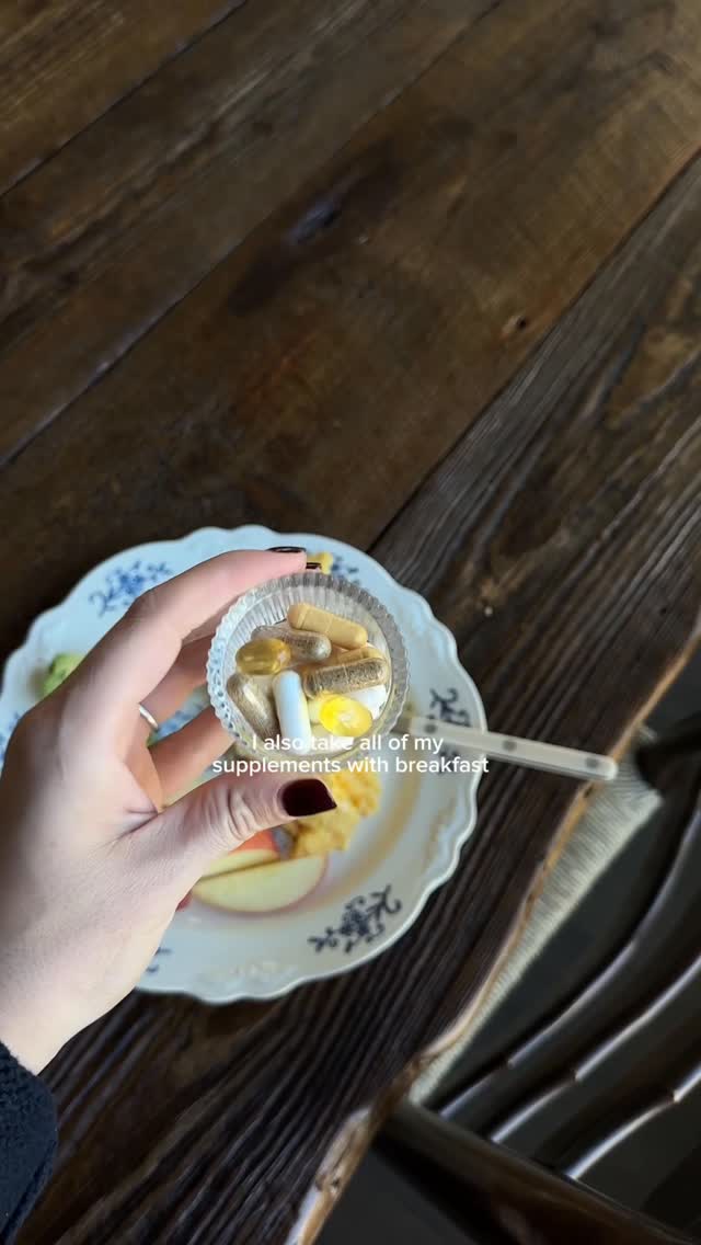 Instagram post by @feelwellbyanna for Ritual. Caption reads: everything I eat in a day as I prepare my body for....