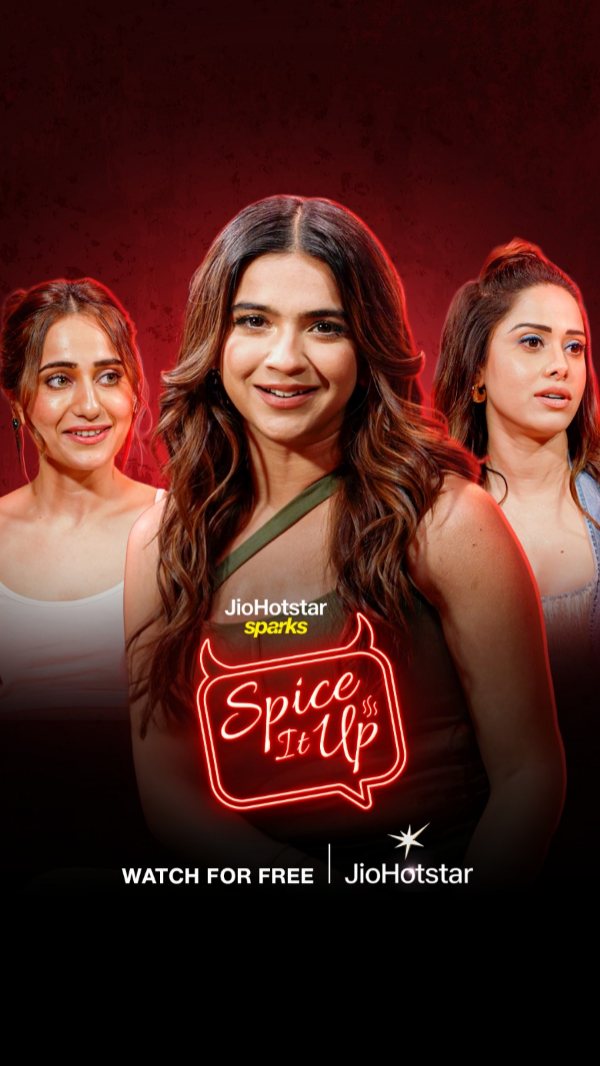 Instagram post by @the.rebel.kid for JioCinema. Caption reads: No filters, no fear! Just spicy confessions and....