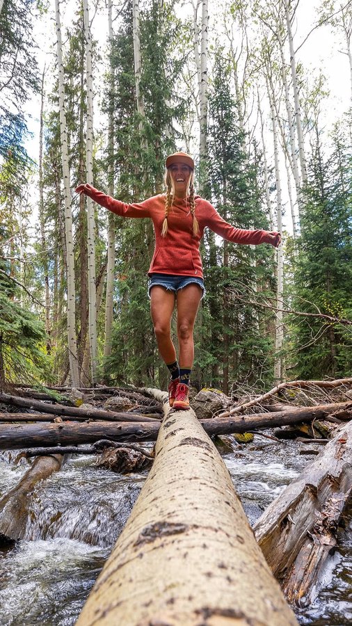 Instagram post by @arielleshipe for Danner. Caption reads: Want to know the coolest part about my new pair of....