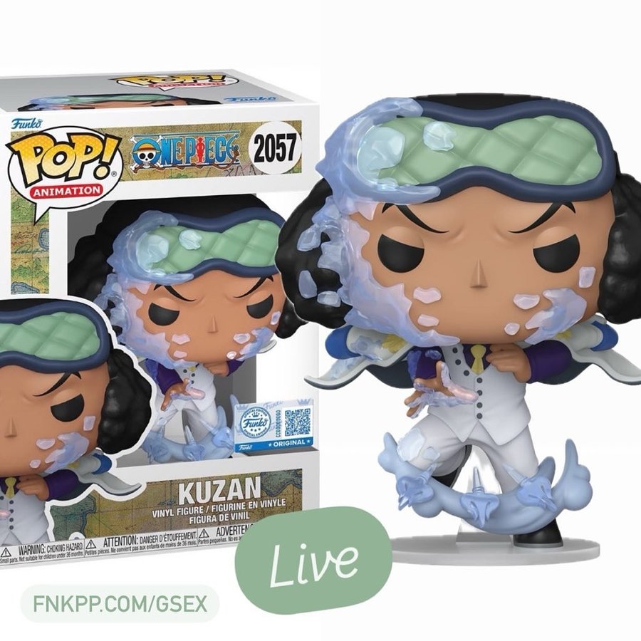 Instagram post by @funkopopsnews for GameStop. Caption reads: [...] Funko POP! Ice cold ~ Exclusively at....