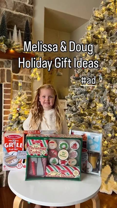 Instagram post by @kidsandcabernet for Melissa & Doug. Caption reads: Are you still in need of the perfect gift this....