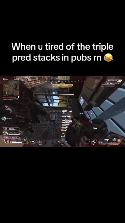 Instagram post by @mayor_of_fps for Apex Legends. Caption reads: And AGAIN! And AGAIN! And AGAIN! And AGAIN! And....