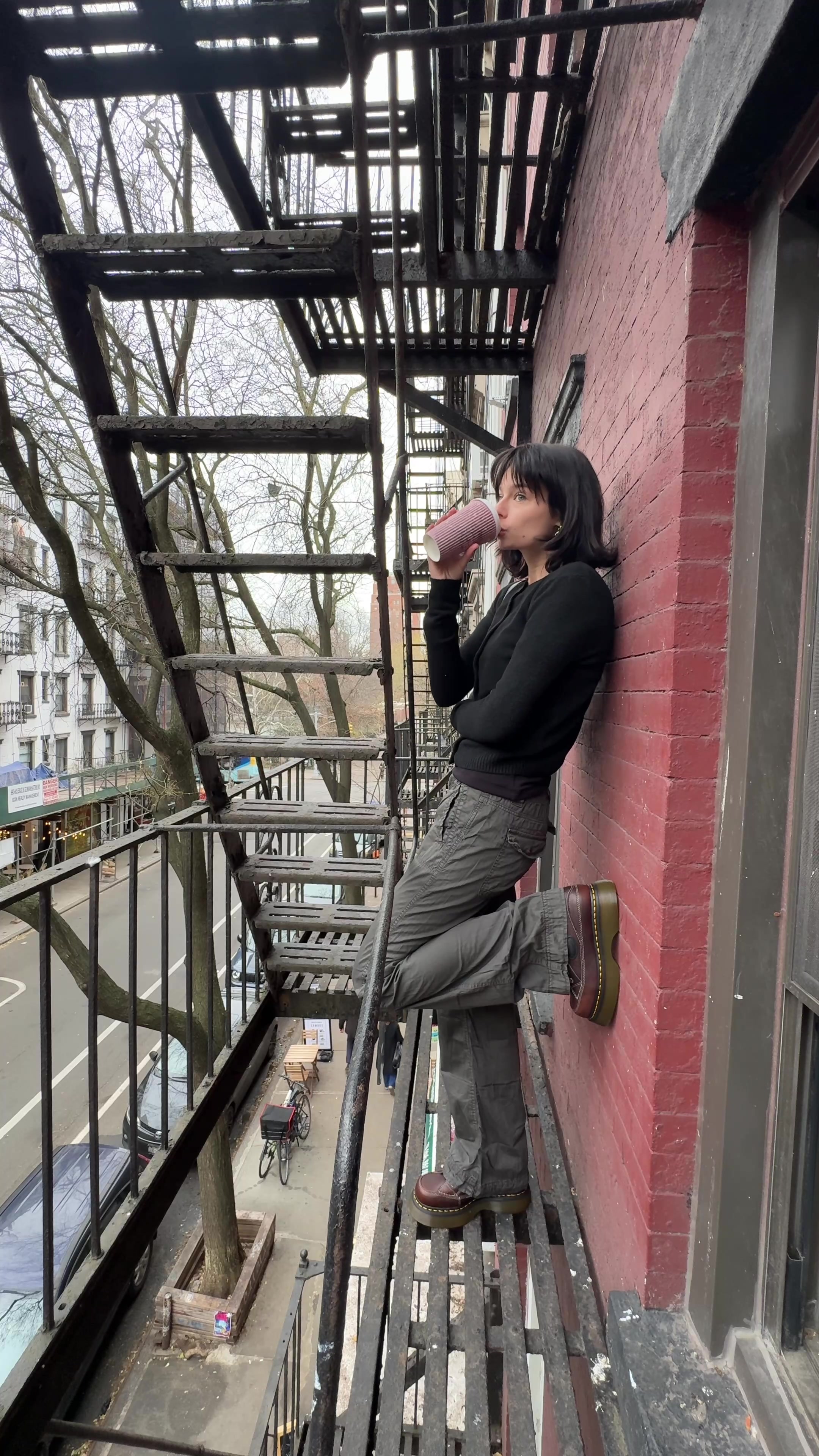 TikTok post by @styledbyjules6 for Urban Outfitters. Caption reads: cosplaying a 🐦 @Urban Outfitters @Dr. Martens....