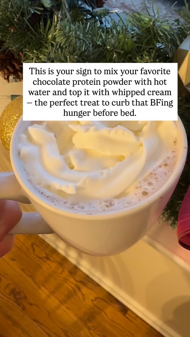 Instagram post by @postpartum.weightloss.rd for Equip Foods. Caption reads: Protein powders are safe while breastfeeding —....