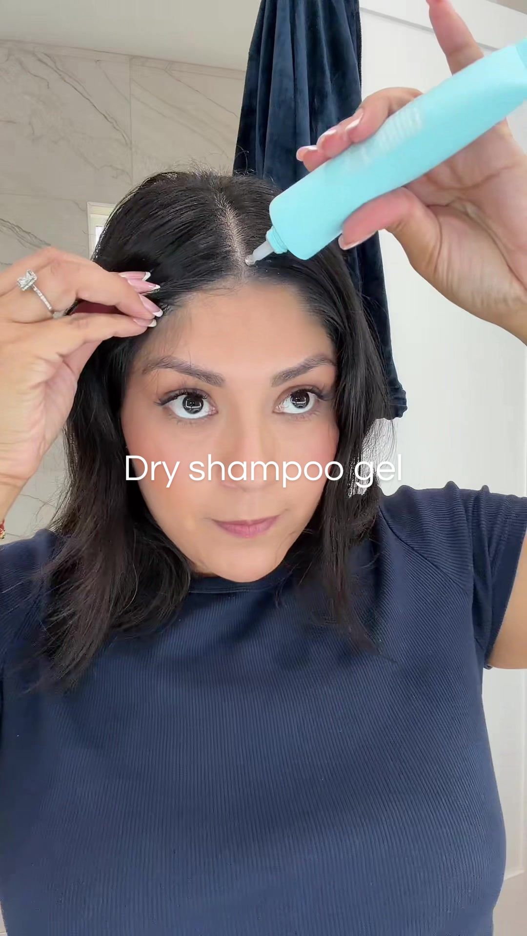 TikTok post by @daisyjasso for AMAXY Beauty. Caption reads: Dry shampoo that gives you volumeeee 🤩 @AMAXY....