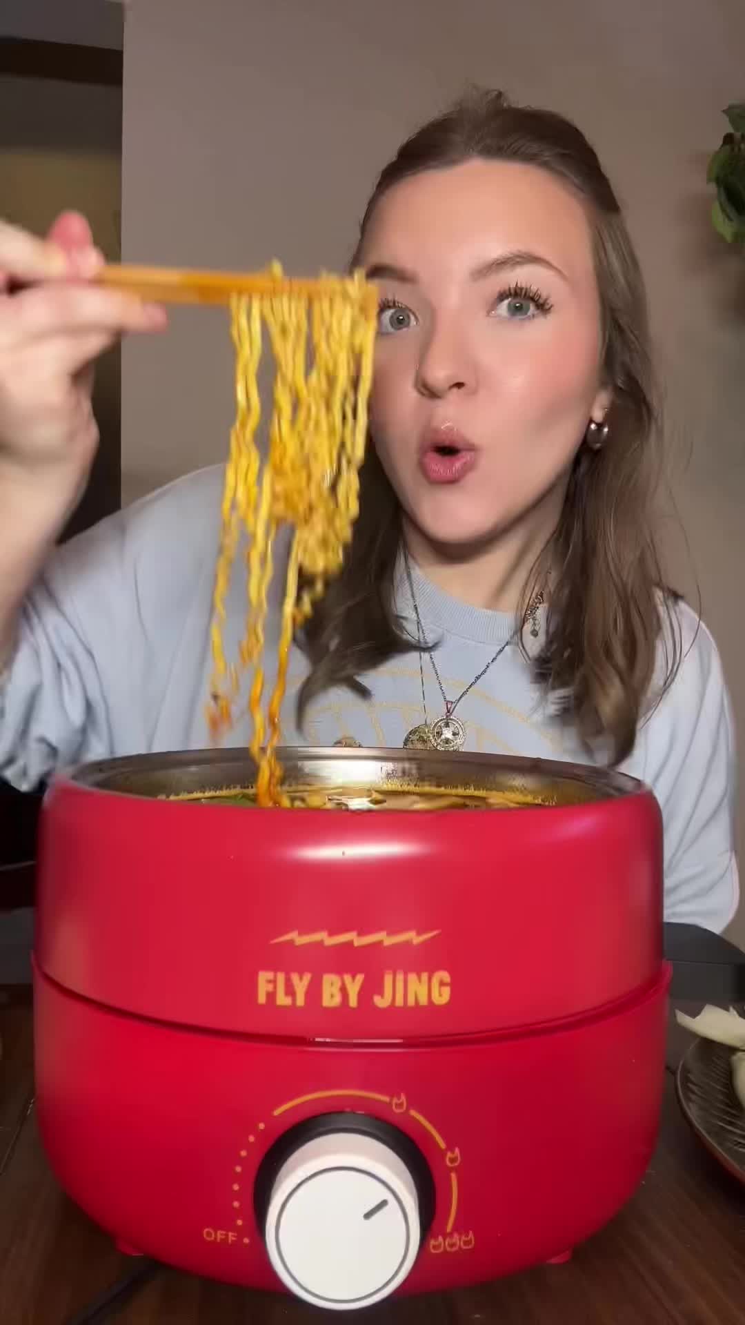 TikTok post by @itskaylagross for FLY BY JING. Caption reads: If you’re like me and struggling to find a unique....