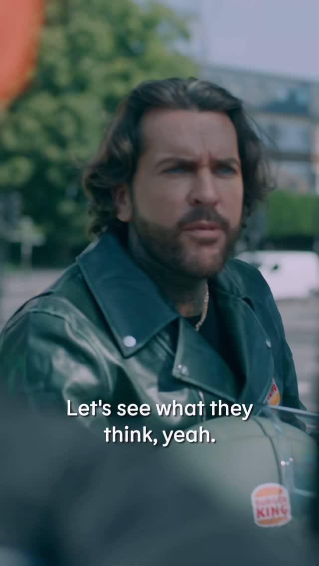 Instagram post by @p_wicks01 for BURGER KING. Caption reads: The Vegan Royale at @burgerkinguk is banging, and....