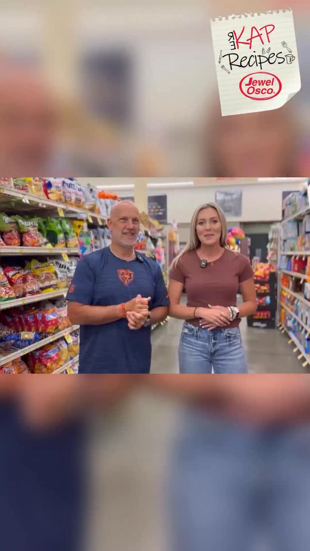 Instagram post by @lscreeden for Jewel-Osco. Caption reads: Walking Tacos 😍🌮.