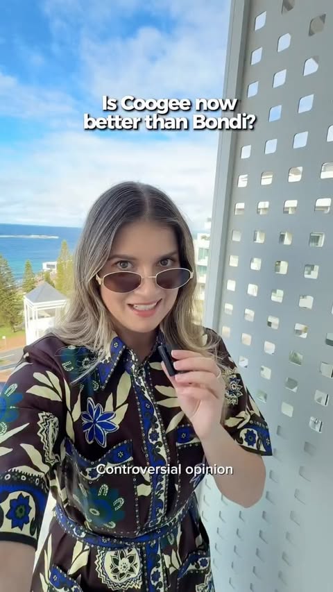 Instagram post by @paigecarmichael for Crowne Plaza Hotels & Resorts. Caption reads: PSA: Coogee just got even better! Say hello to the....