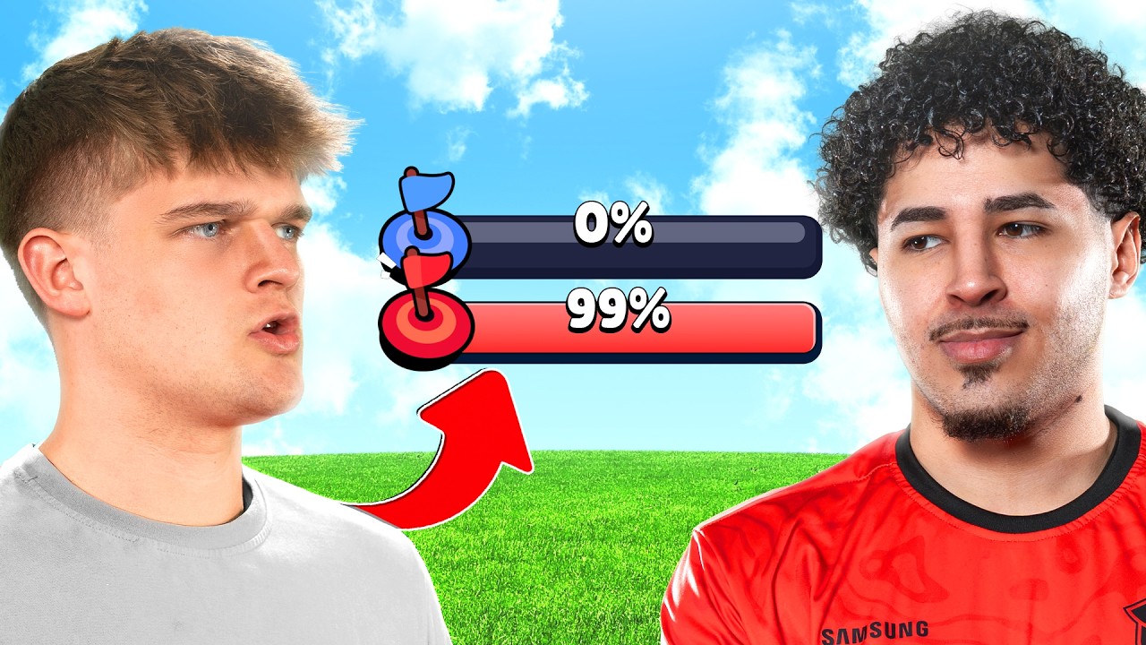 YouTube post by @TribeGaming for AT&T. Caption reads: Can Brawl Stars Pros COMEBACK in EVERY Game Mode?!.