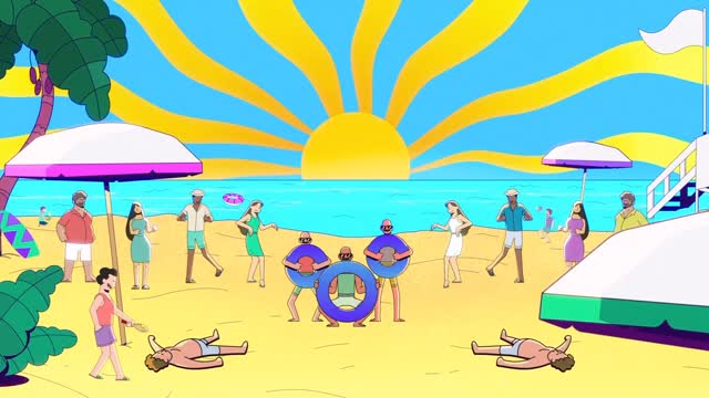 Instagram post by @vml_egypt for Ogilvy. Caption reads: When summer arrived... the fun began ☀️ Bringing....