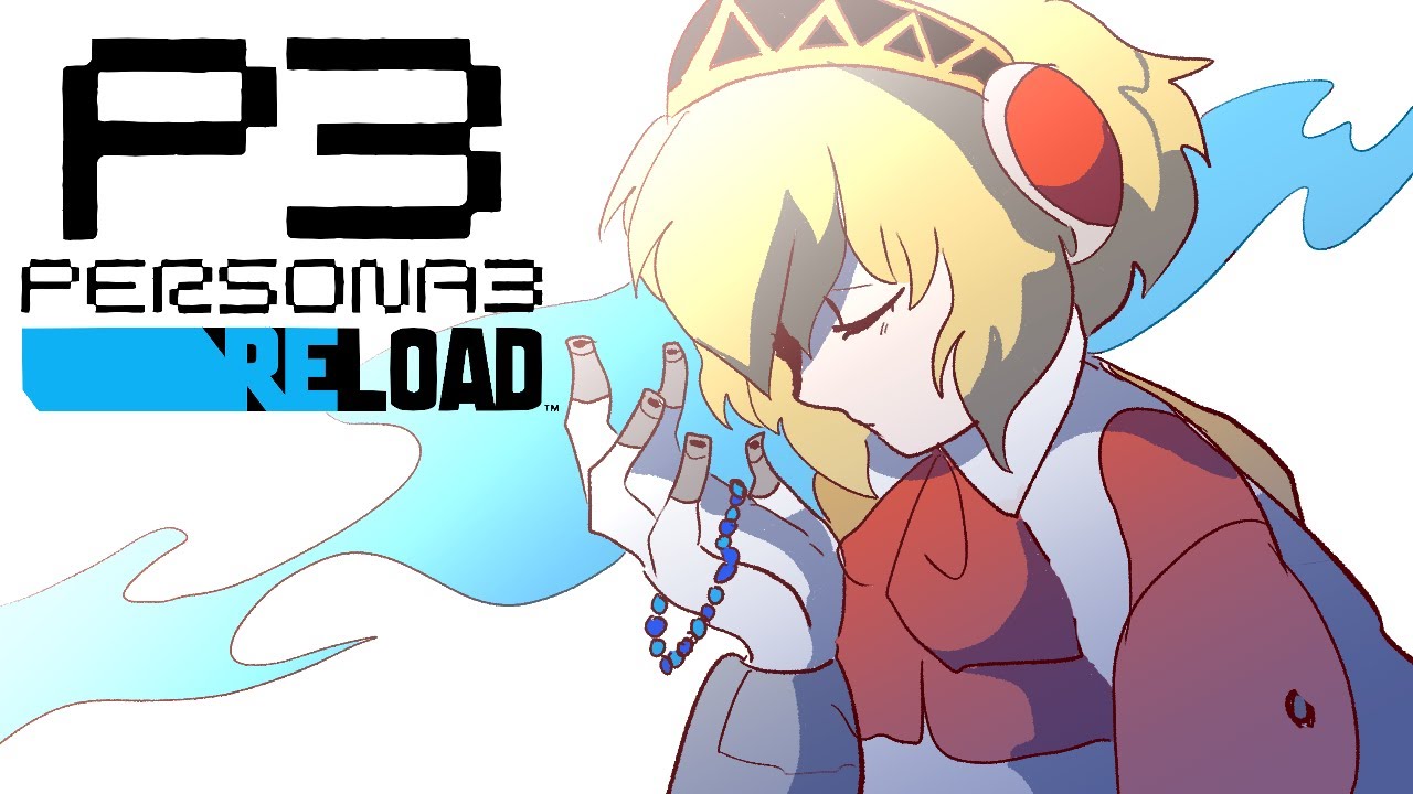 YouTube post by @AeroViro for SEGA. Caption reads: Life, Friendship, and Persona 3 Reload.