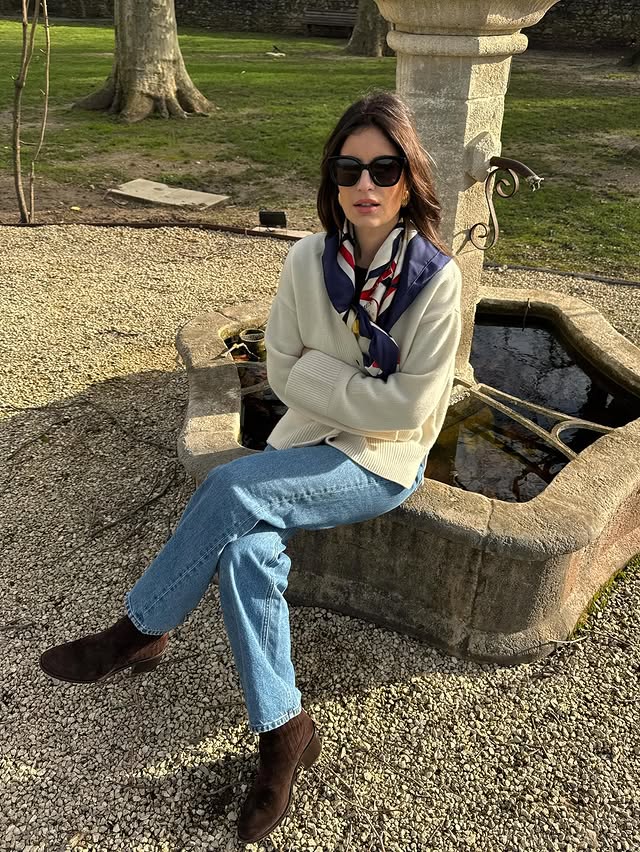 Instagram post by @famarieb for Jimmy Fairly. Caption reads: Slow days #lestyleàlafrançaise #parisianlifestyle....