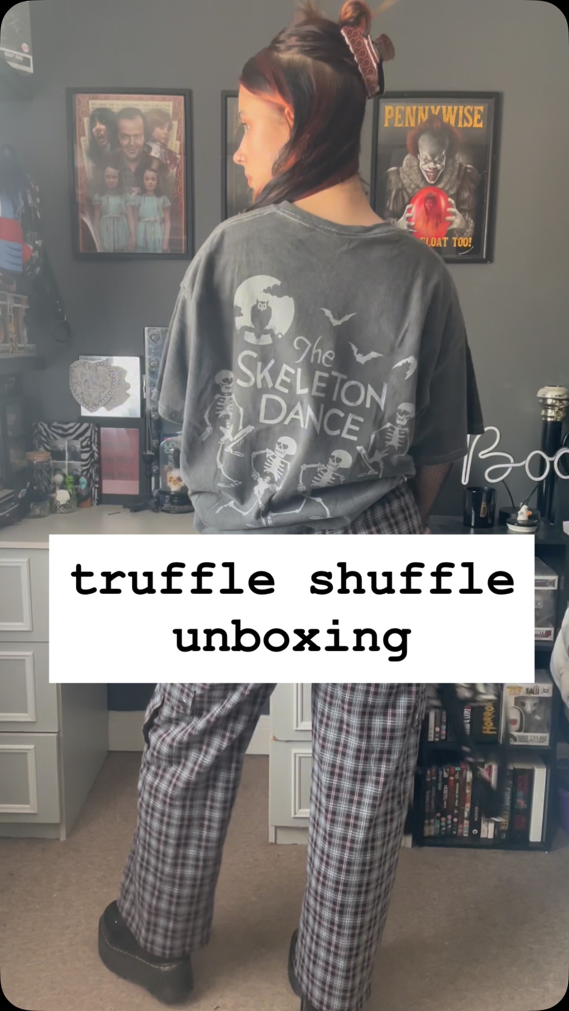 Instagram post by @ariana_magee for TruffleShuffle. Caption reads: [...] Wearing my new tee’s kindly sent by....
