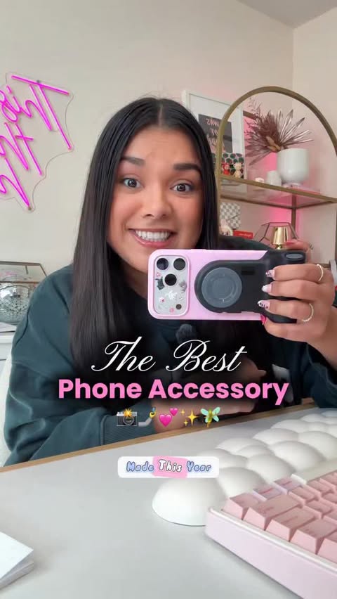 Instagram post by @papernroses for Belkin. Caption reads: If you film everything on your phone 📸 @belkin....