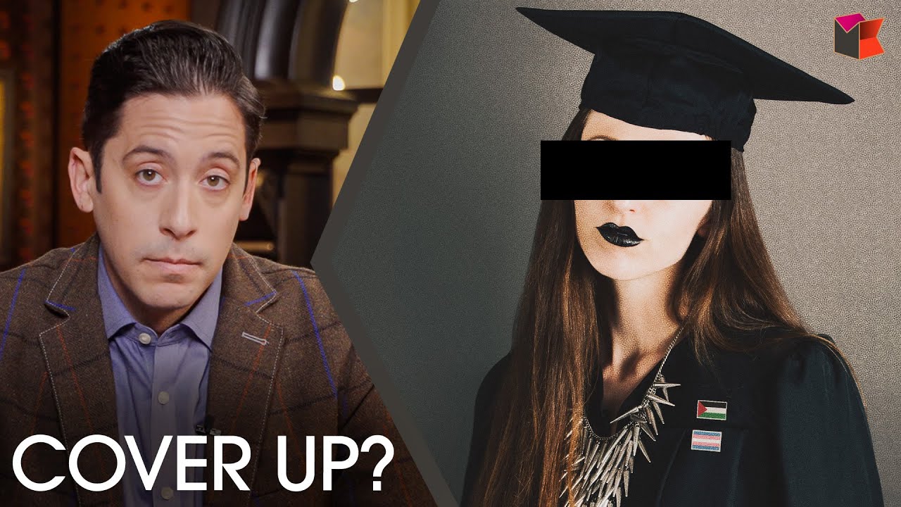 YouTube post by @MichaelKnowles for Rho Nutrition. Caption reads: Protecting Non-Binary Assassin? Brown University....