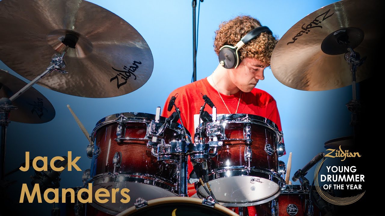 YouTube post by @ZildjianCompany for Vic Firth. Caption reads: [...] thanks to to our amazing sponsors Vic Firth,....