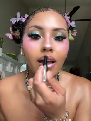 TikTok post by @highimenergy for Her Fantasy Box. Caption reads: So many products 😍🎀🫧 @Her Fantasy Box @Wtvane....