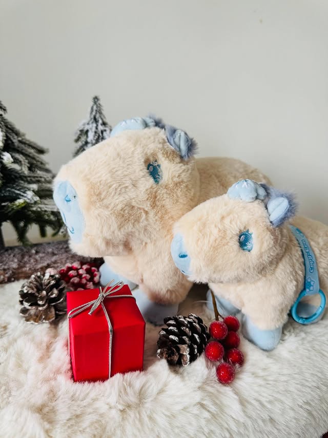 Instagram post by @mamadoitblog for Capy Era. Caption reads: [...] | Capy Christmas 🎄

Did you know that....