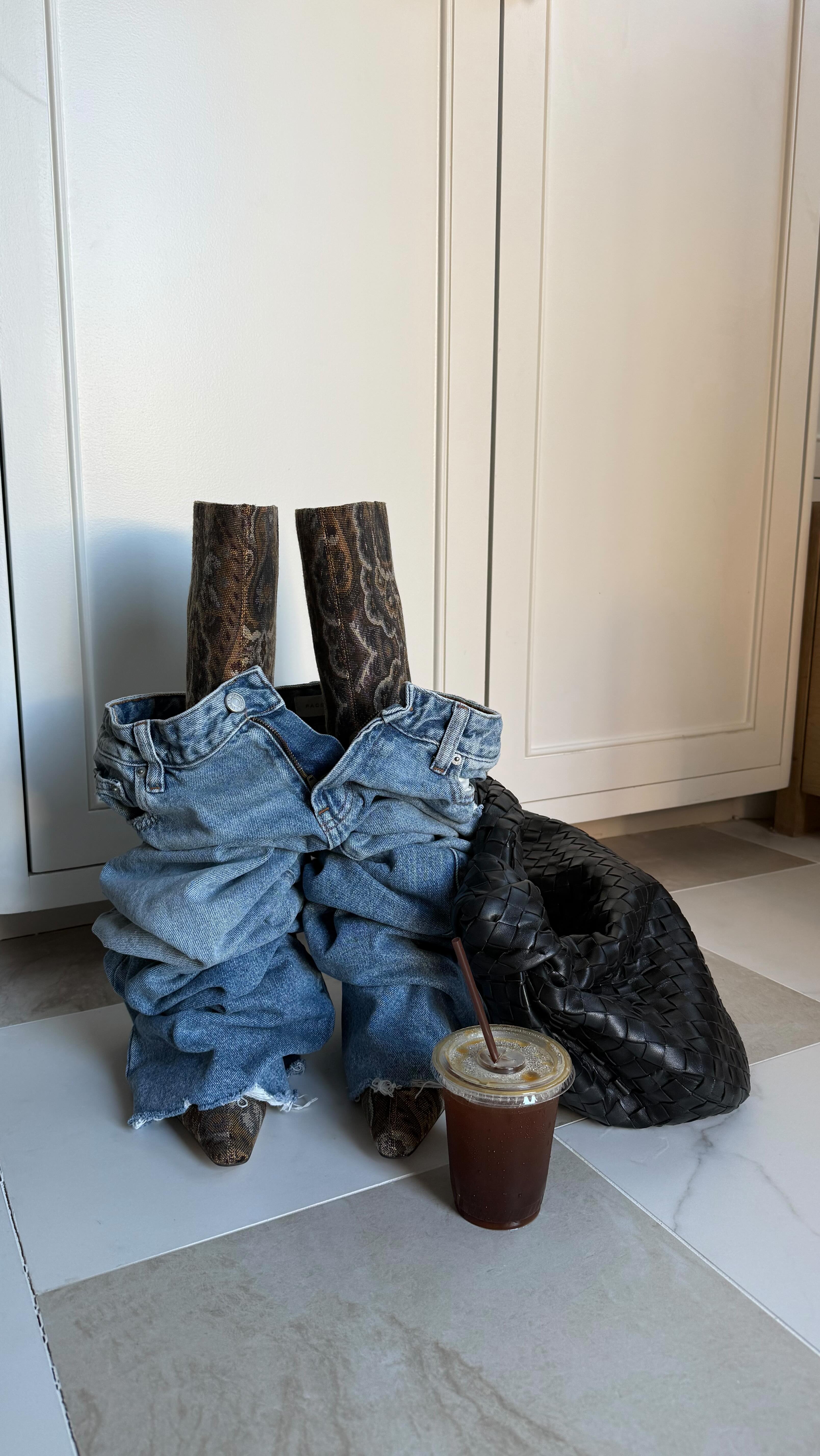 Instagram post by @clarapeirce for Sam Edelman. Caption reads: ready at all times.