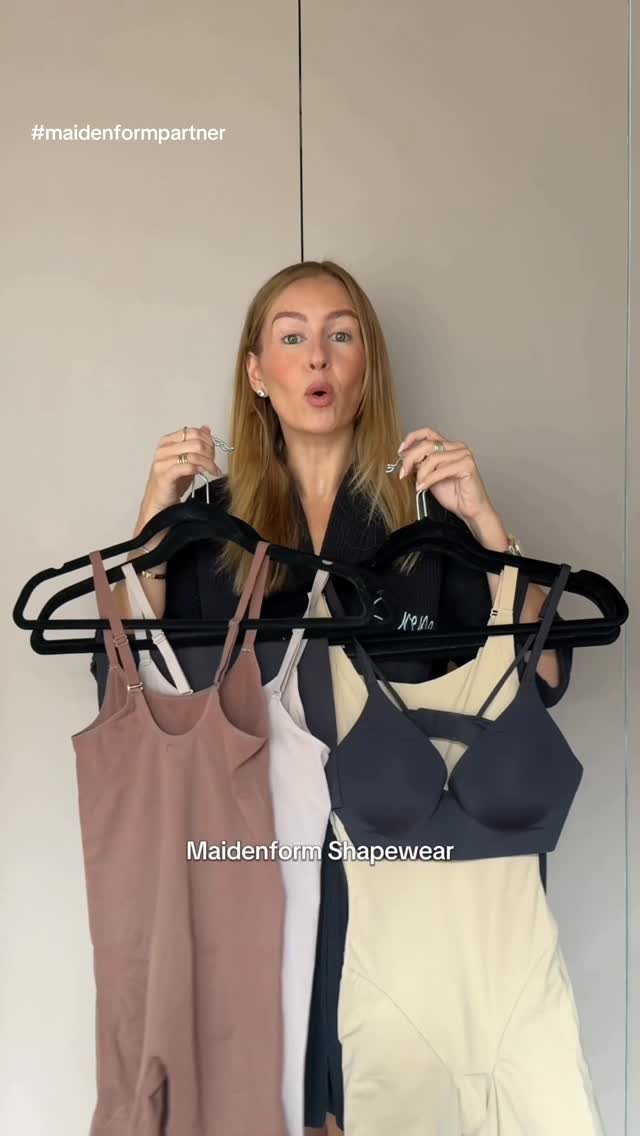 Instagram post by @serenakerrigan for Maidenform. Caption reads: Try-on haul vibes ✨The outfit hits different when....