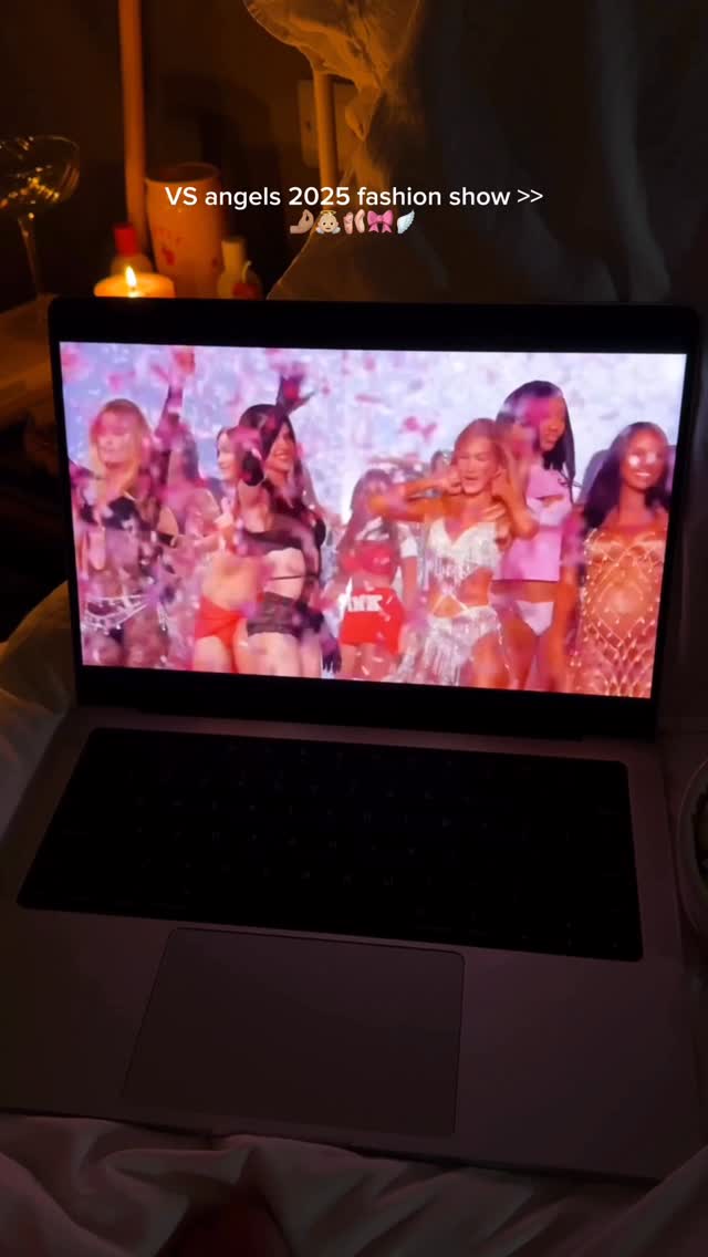 Instagram post by @byemmaleah for Sol de Janeiro. Caption reads: victoria’s secret 2025 fashion show >>....