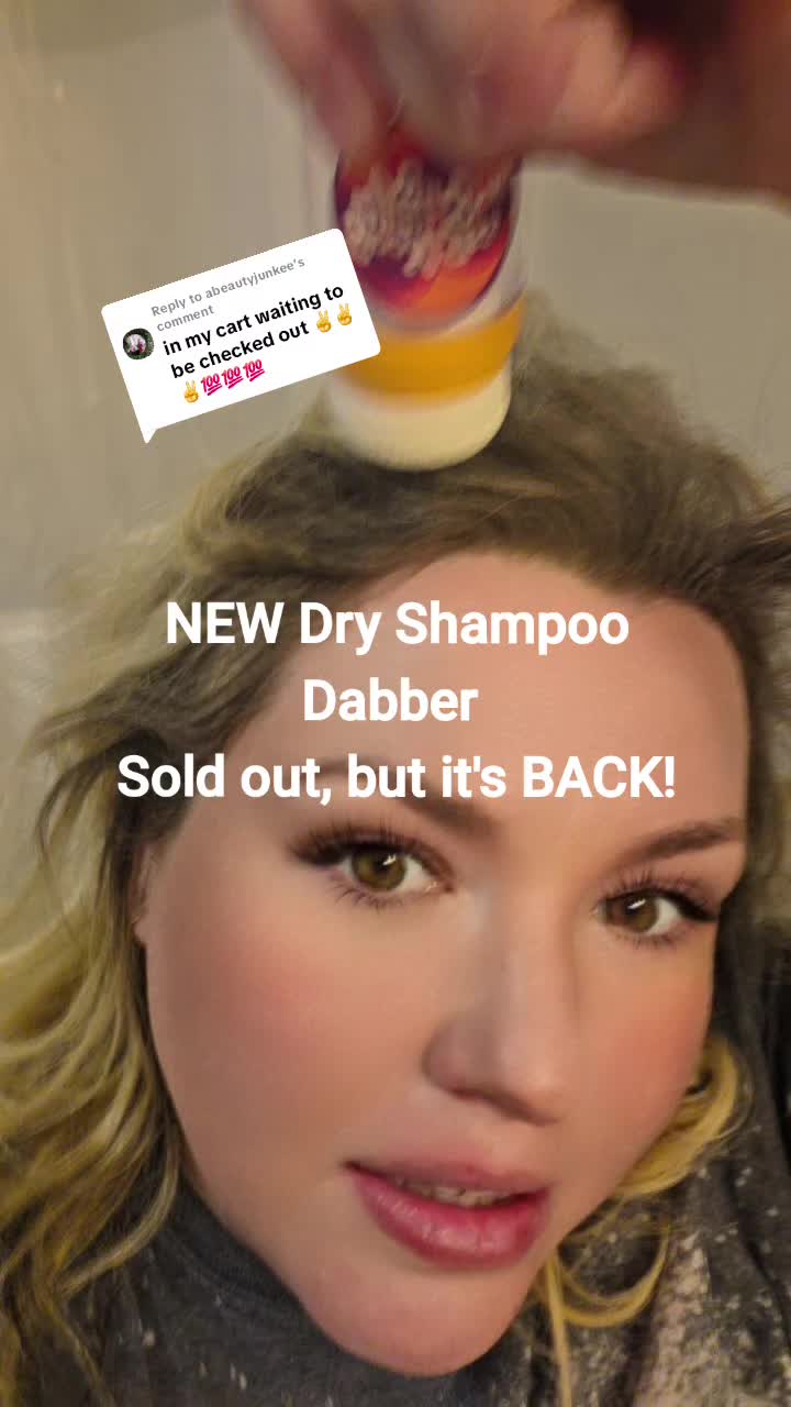 TikTok post by @tiffinator7 for Good Ass Hair Day. Caption reads: [...] #hairpowder #hair #hairtips @Good Ass Hair....