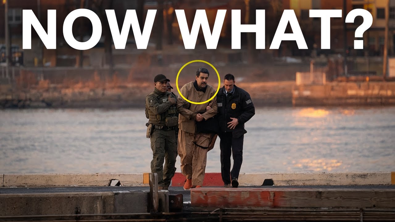 YouTube post by @warographics643 for NBC News. Caption reads: Maduro’s Downfall Changes Everything. Here’s How..