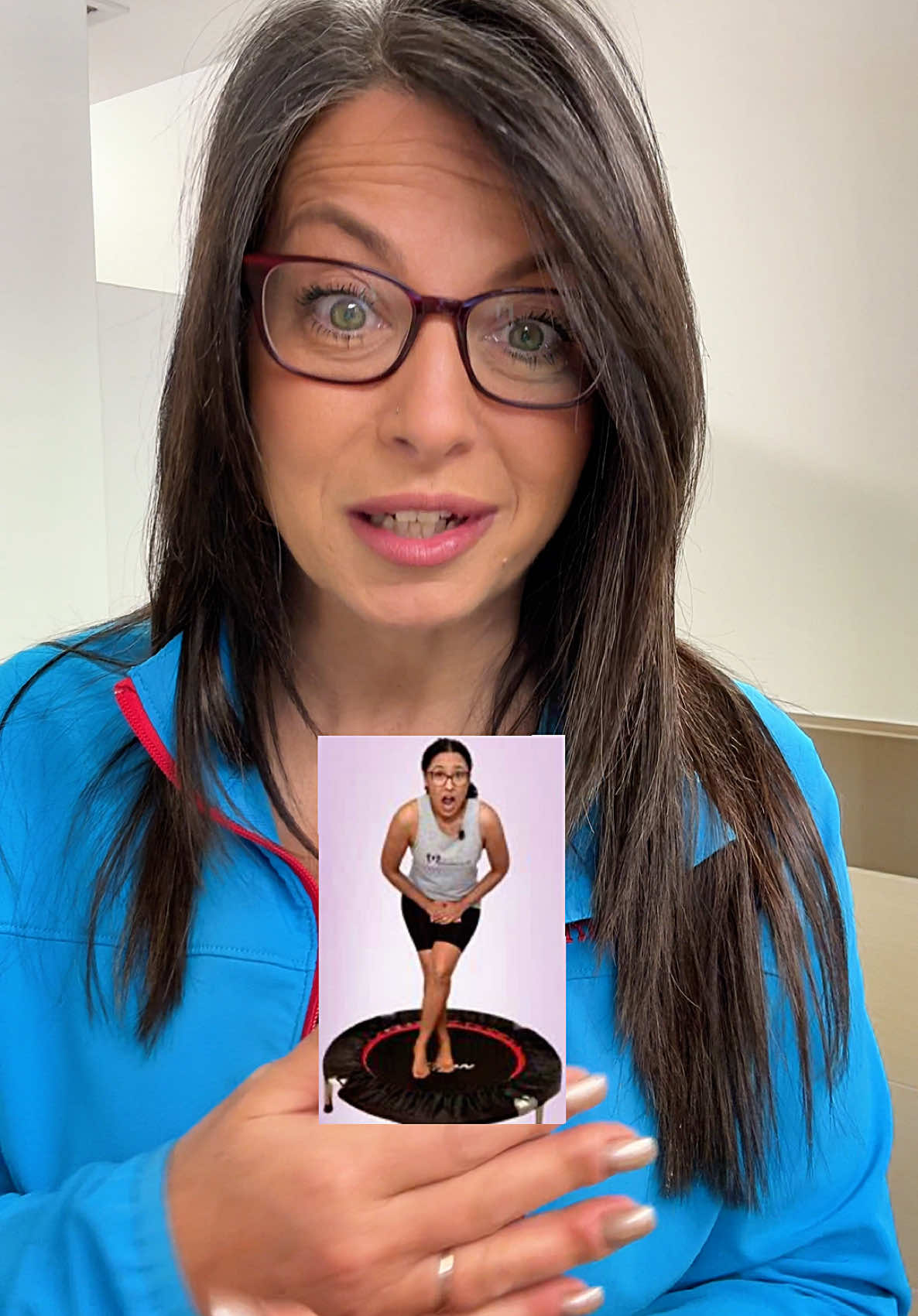 TikTok post by @simplejoyfulstyle for Uqora. Caption reads: [...] #bladdercontrol #urinaryhealth @Uqora....