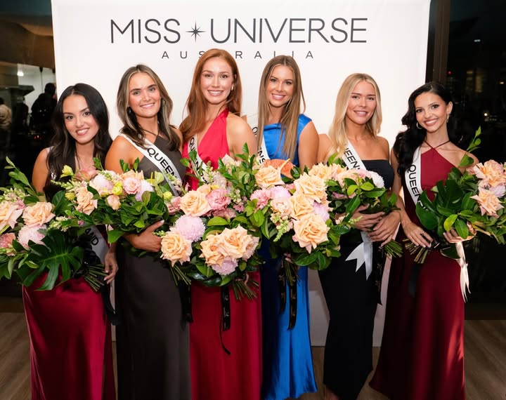 Instagram post by @pinktankevents for Miss Universe. Caption reads: [...] each and everyone of you! 🥹👑🫶🏽 Miss....