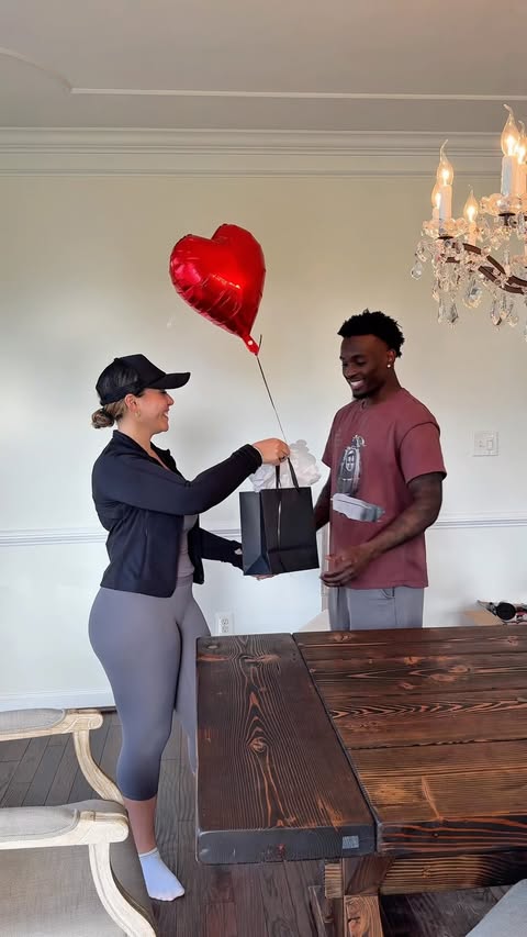 Instagram post by @seliana_sainristil for Hallmark. Caption reads: #ad making my husband feel special with @hallmark....
